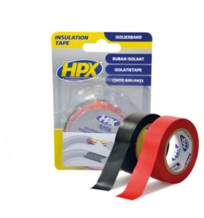 HPX Isolatietape 19mm/10m - Zwart