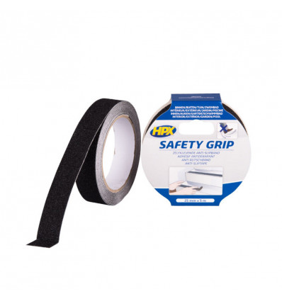 HPX safety grip 25mm/18m - zwart