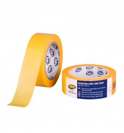 HPX Masking tape - 25MM 25M - geel