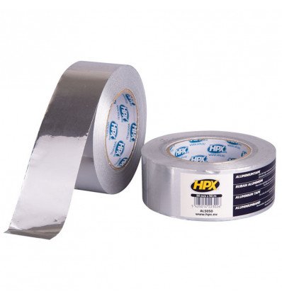 HPX Aluminium tape - 50MM 50m voor het repareren, afdichten & verbinden metaal