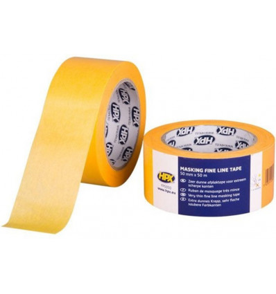 HPX Masking tape 4400 - 50MM 50M oranje