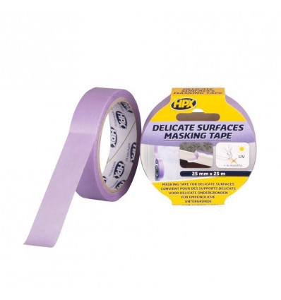 HPX Masking tape - 25MM 25M - paars