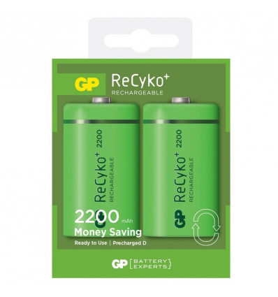 GP Oplaadbare batterij RECYKO - 2stuks 2200 MAH