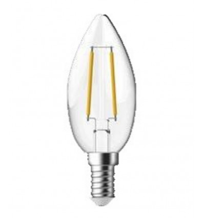 LED Filament candle - E14 2.1W 250LM