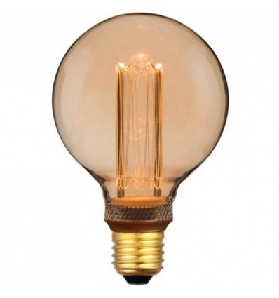 NORDLUX LED lamp retro deco - G95 2.3W 120LM 1800K gold - dimbaar