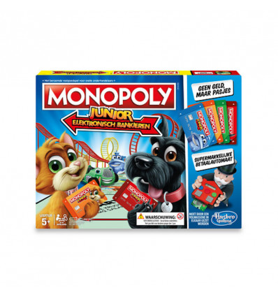 HASBRO - Monopoly junior, electronisch bankieren 54846623MBN