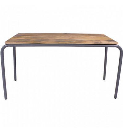 KidsDepot ORIGINAL tafel - hout/grijs metaal TU LU