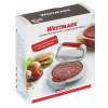 WESTMARK - Hamburger pers kunststof 16x14.8x5.7cm - praktisch hefsysteem