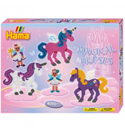 HAMA strijkparels - Magische paarden - 4000st. 3138