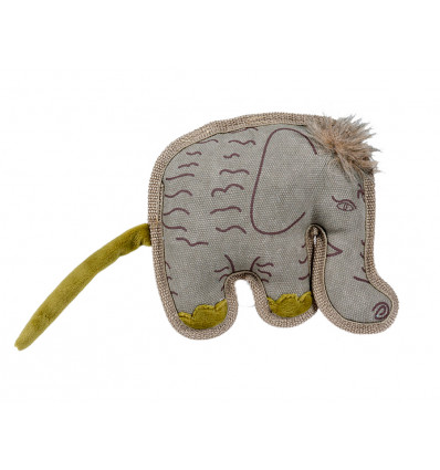 VADIGRAN - Speelgoed hond - olifant - 18cm