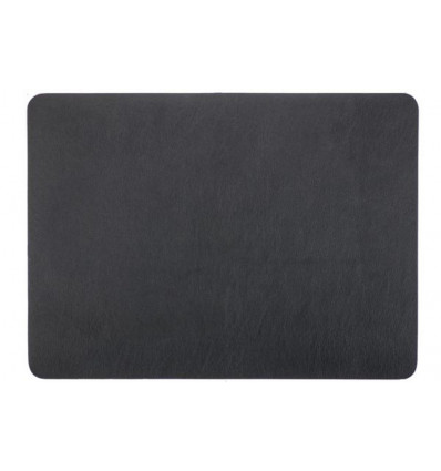 ZICZAC Togo placemat - 33x45cm - leather look zwart