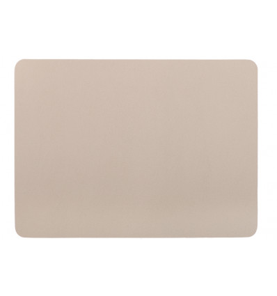 ZICZAC Leather Look placemat - 33x45cm - taupe