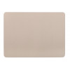 ZICZAC Leather Look placemat - 33x45cm - taupe
