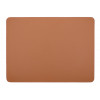 ZICZAC Leather Look placemat - 33x45cm - caramel peach
