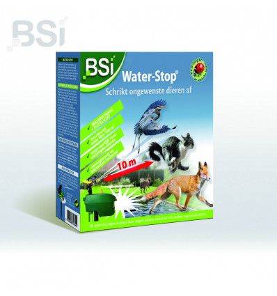 BSI Water-stop waterstraal + flitslicht schrikt ongewenste dieren af