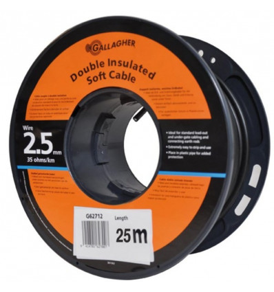 GALLAGHER - Lead-out cable 2.5mm 25m TU LU