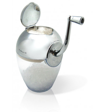 VIN BOUQUET - Ice crusher met schep - glas - ijsmolen