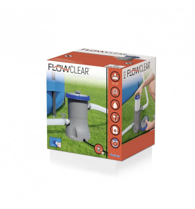 BESTWAY Flowclear filterpomp - 530gal 15958383BES