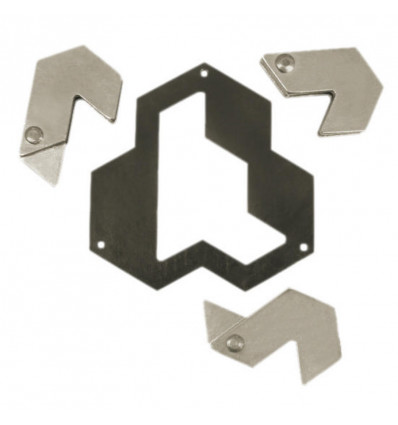 Huzzle Cast - Hexagon diff. 4