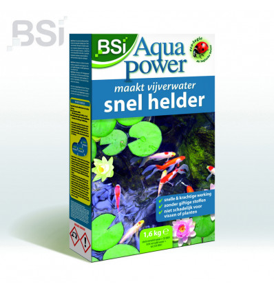 BSI Aqua power - 1.6kg maakt vijverwater snel helder zonder giftige stoffen