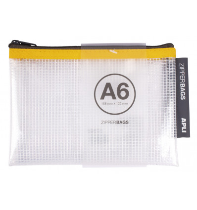 APLI Zipper bag - A6