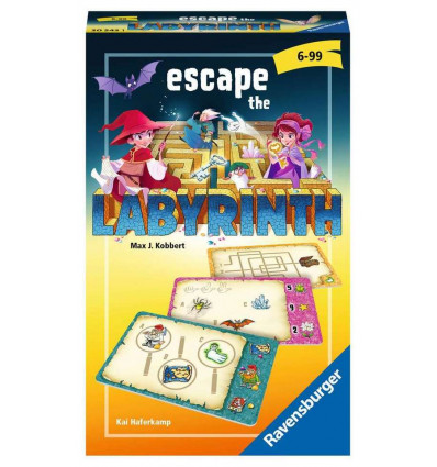 RAVENSBURGER Pocketspel - Escape the labyrinth