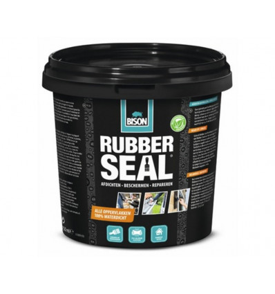 BISON rubber seal 750ml voor waterdicht afdichten, beschermen en repareren