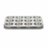 PATISSE silver top - muffin bakplaat - voor 12 muffins