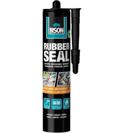 BISON Rubber seal koker - 310GR - waterdicht maken, dakgootreparatie, afdichten