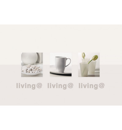 EASY LIFE Placemat - 45x30cm - white 550LIV