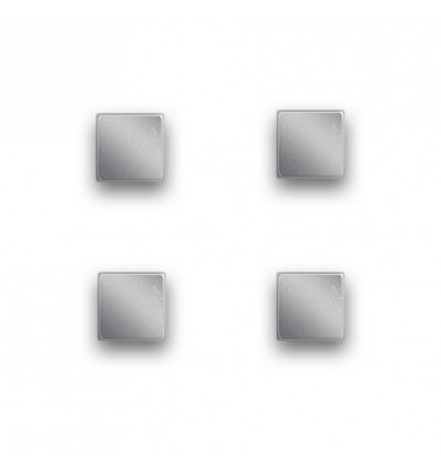 ZELLER Magneten cube - 4stuks