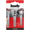 KWB - Adapterset - 1/4 1/2 3/4 - 3dlg