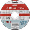 KWB Cut-Fix Doorslijpschijf - 115X1,0