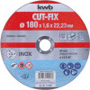 KWB Cut-Fix Doorslijpschijf - 180X1,6