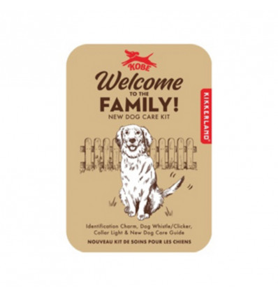 KIKKERLAND - Welcome to the family dog kit