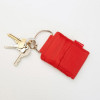 KIKKERLAND Sleutelhanger shopping bag - rood