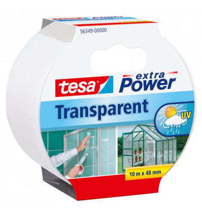 TESA extra power universal 10m x 50mm transparant