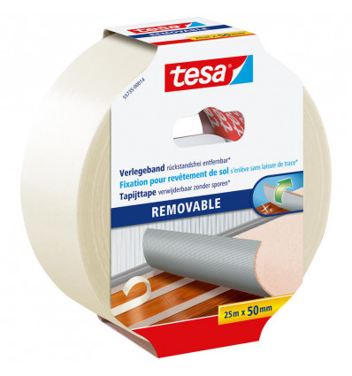 TESA tapijttape verwijderbaar 25mx50mm