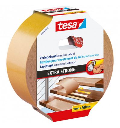 TESA tapijttape extra sterk 10m x 50mm