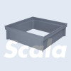 SCALA Inspectieput + bodem PP400x400LG