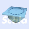 SCALA Klokrooster lock 300x300/90-100mm lichtgrijs