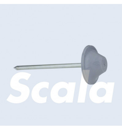 SCALA Nagels dakplaten darkgreynails 7CM 50ST