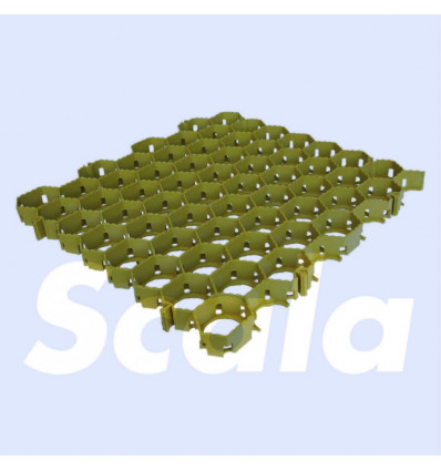 SCALA Grastegel 500x500 38mm - dolomiet stonegrid (zonder doek)