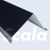 SCALA Windveer dakpanplaat metaal 1m zwart