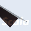 SCALA Gootgeleider metaal 1m mahonie