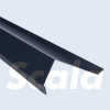 Scala Windveer dakpanplaat metaal 1m grijs