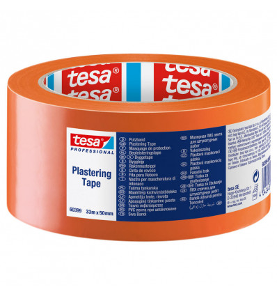 TESA Plastering tape oranje - 33M 50MM
