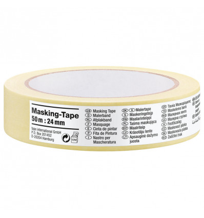 TESA masking whitecore 50m - 24mm label
