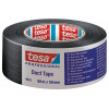 TESA Basic duct tape - zwart - 50mx50mm