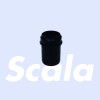 SCALA Verloopstuk ingekort 50x40 zwart